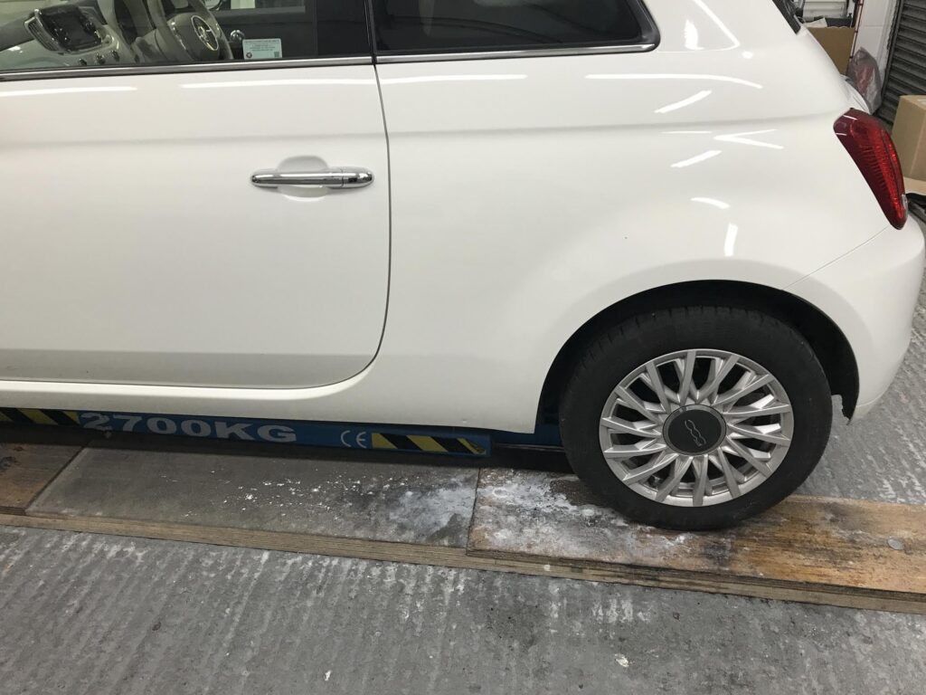 Fiat 500 Scuff - After